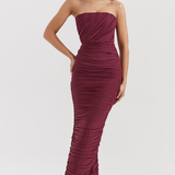 Amaris | Abito maxi in mesh