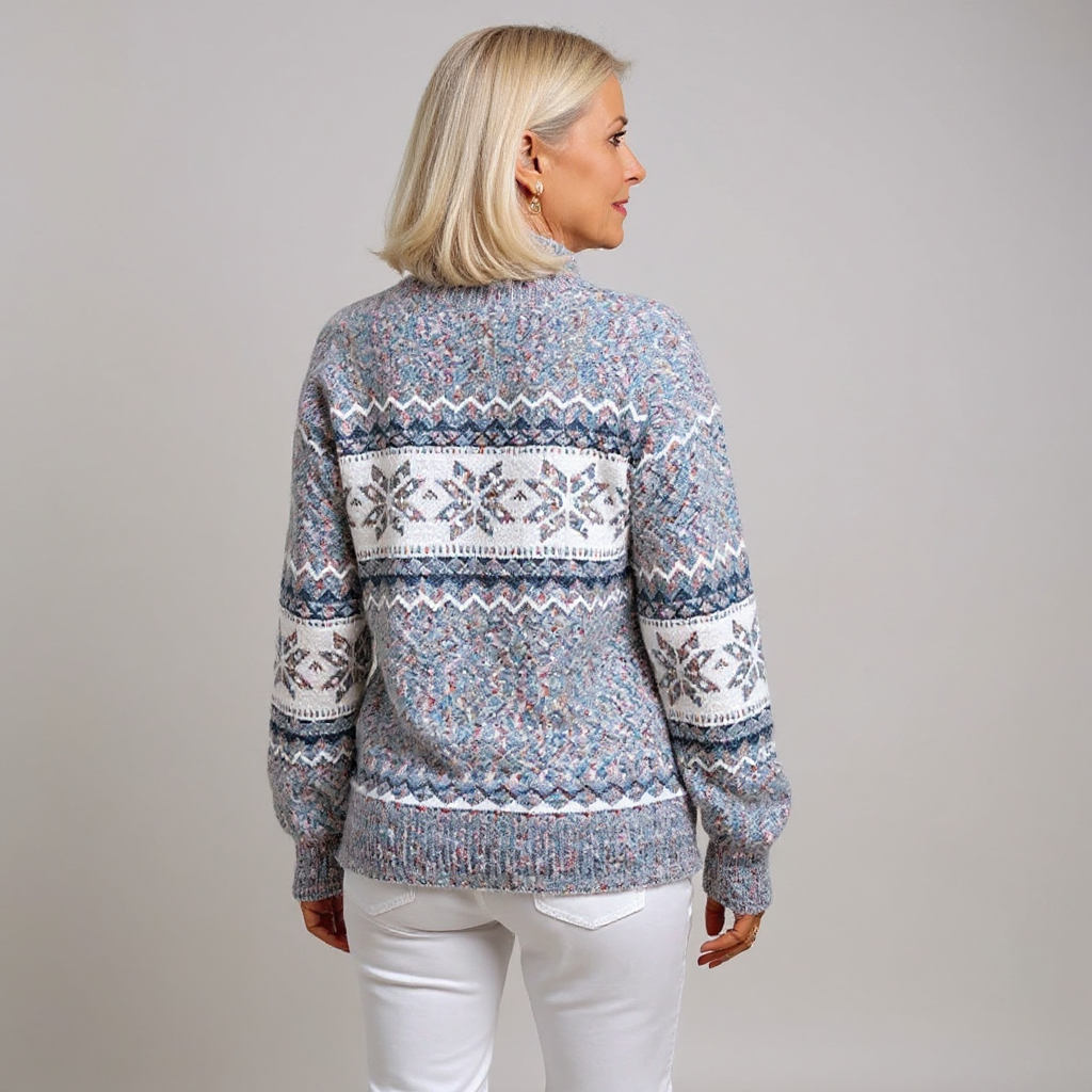 Maglione Jacquard Vintage Classico