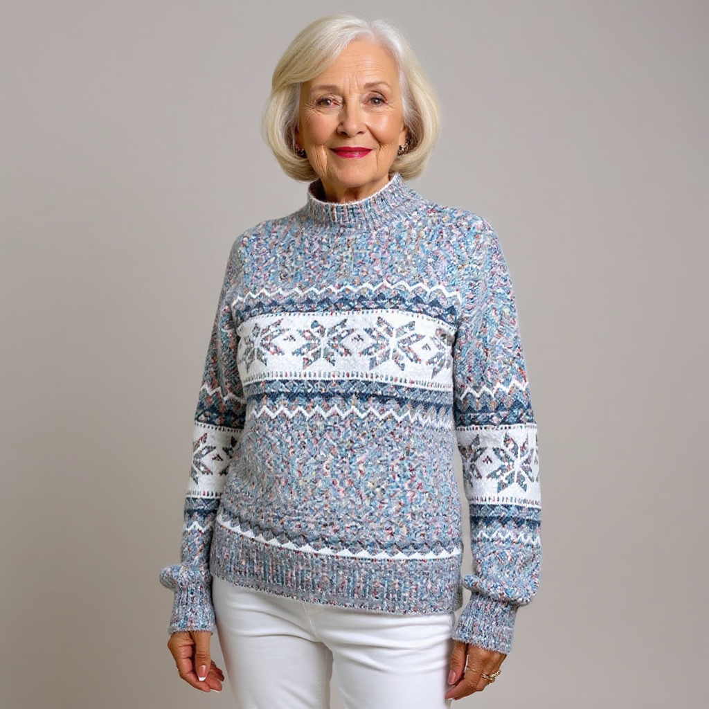 Maglione Jacquard Vintage Classico