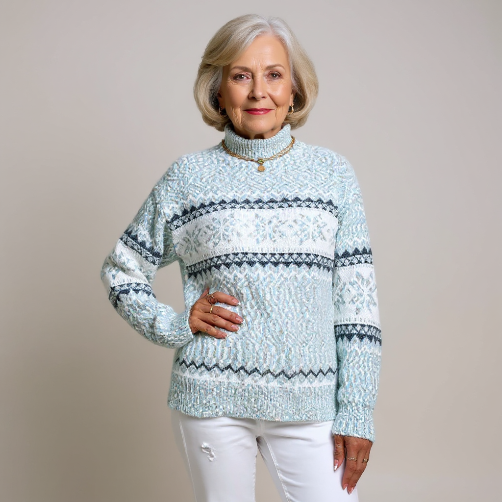 Maglione Jacquard Vintage Classico