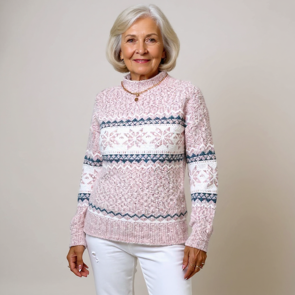 Maglione Jacquard Vintage Classico