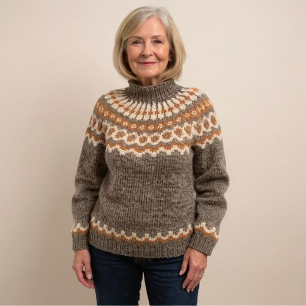 Maglione Jacquard Classico