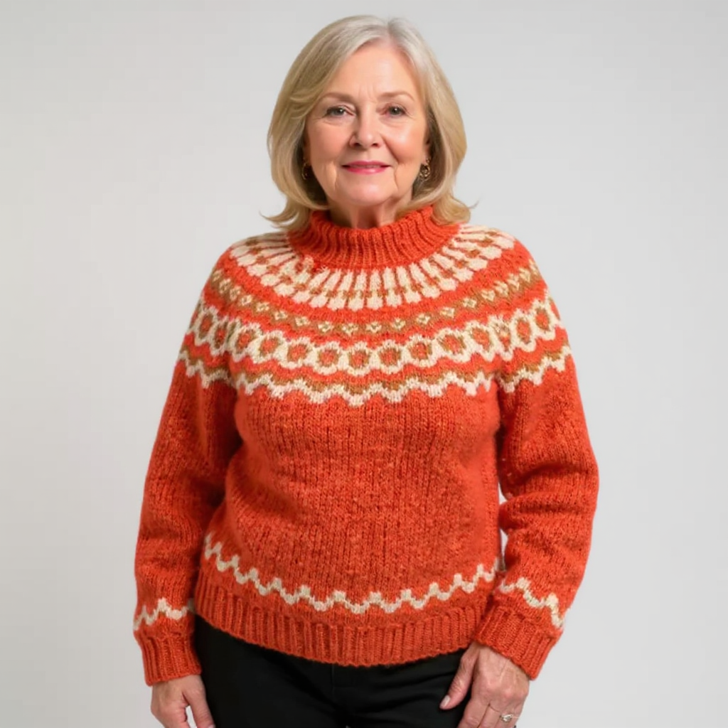 Maglione Jacquard Classico