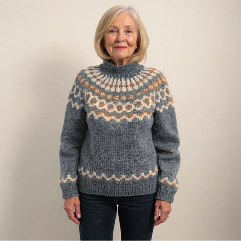 Maglione Jacquard Classico