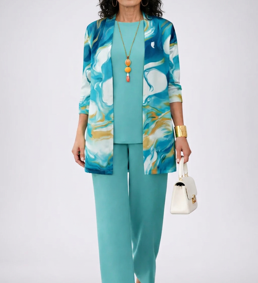 Len | Set Tre Pezzi Elegante da Donna