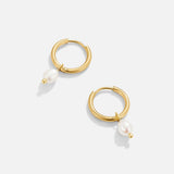 Élise-Marie – Orecchini in oro con pendente in perla