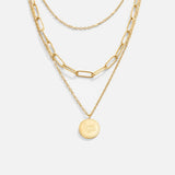 Geya - Collana a strati con monete