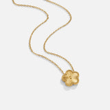 Isabelle – Collana rotonda in oro con un delicato pendente
