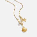 Marguerite – Collana con pendente a stella color oro
