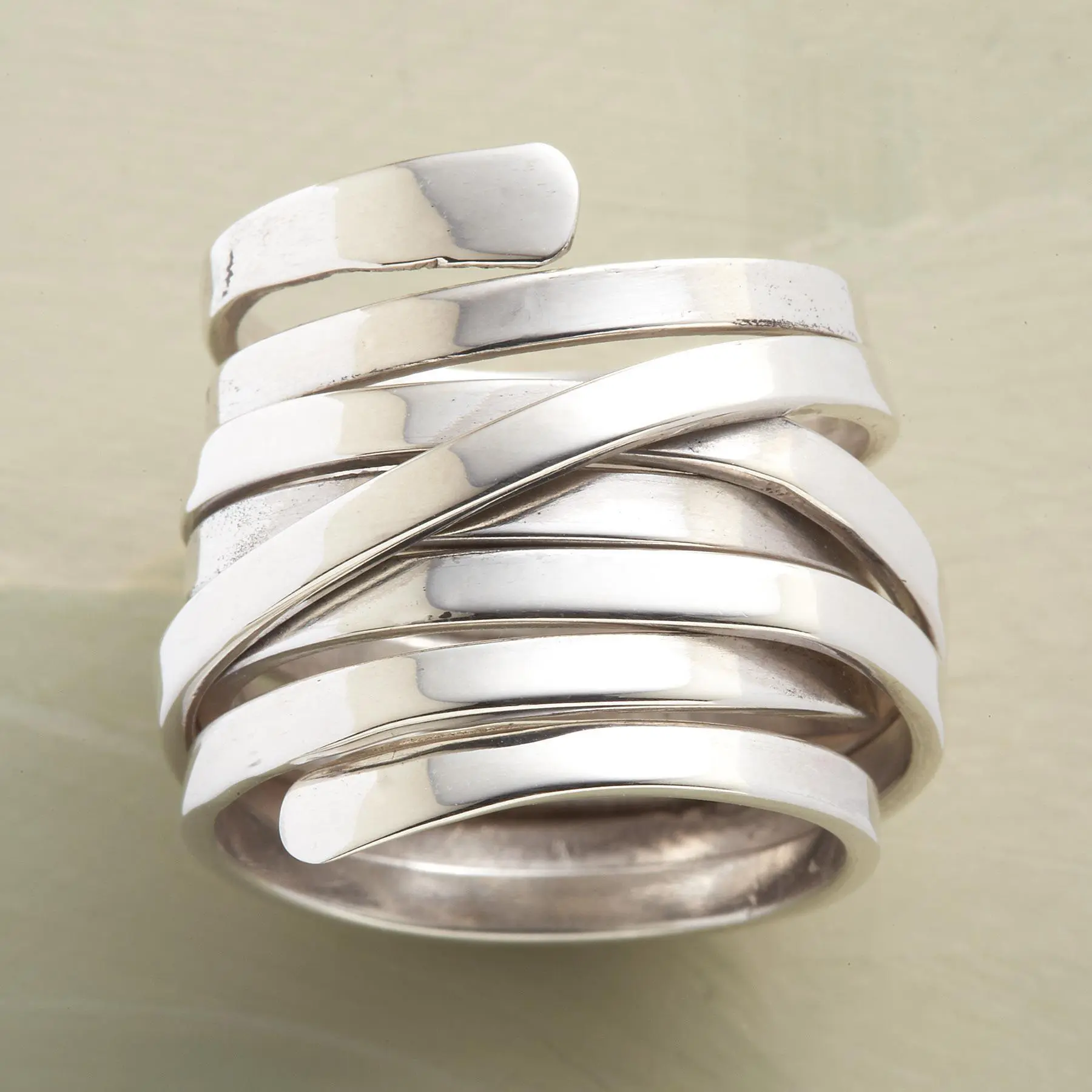 Bliss - Anello in Argento Massiccio Vintage