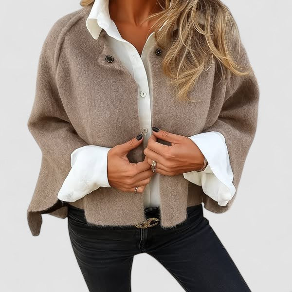 Matilde | Giacca corta effetto cashmere