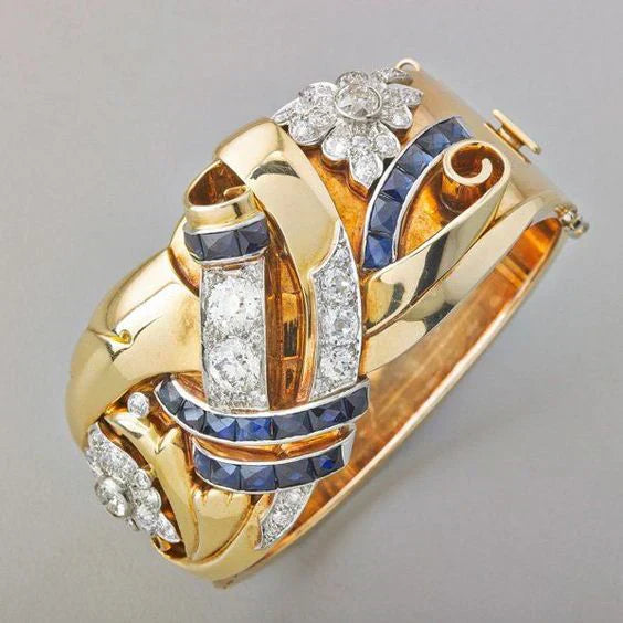 Anello Vintage in Zirconia