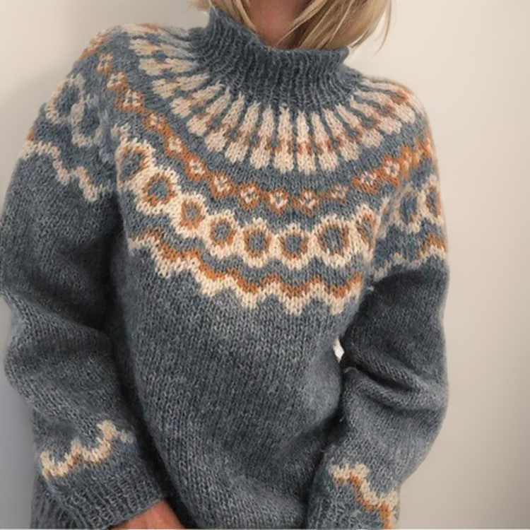 Maglione Jacquard Classico