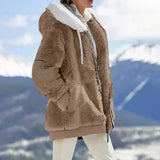 Serena - La Giacca Invernale Elegante e Calda con Cappuccio e Zip