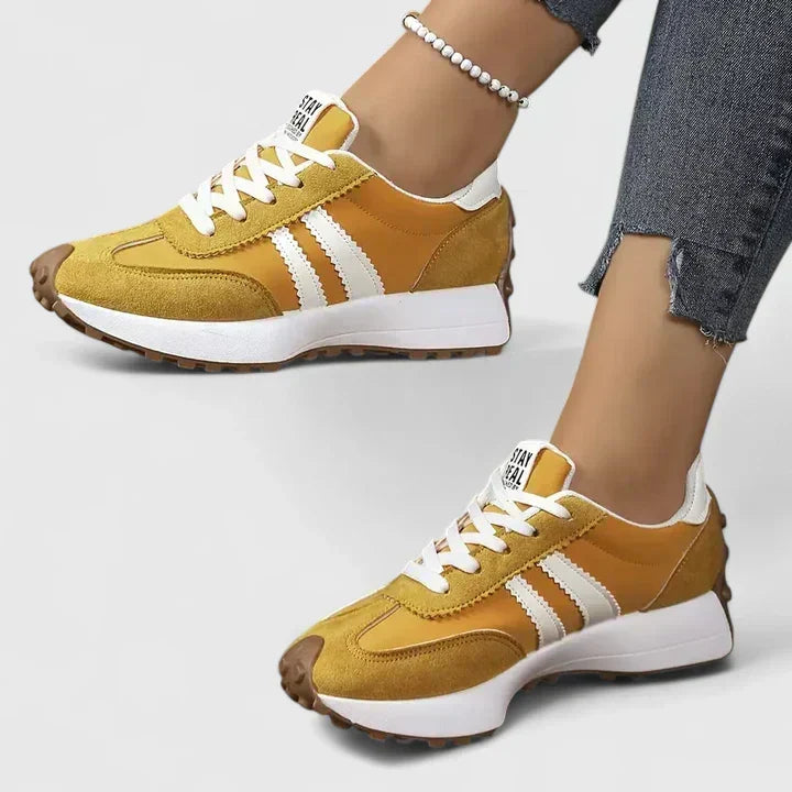 Sneakers con Bande Laterali