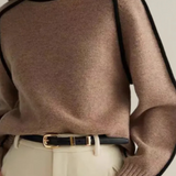 Maglione a maglia classico