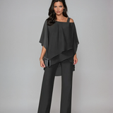 Elena – Completo Due Pezzi con Design a Strati