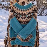 Caterina – Maglione caldo con dettagli classici invernali