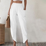 Essari - Pantaloni con orlo diviso