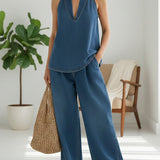 Adrienne | Completo due pezzi in denim vintage