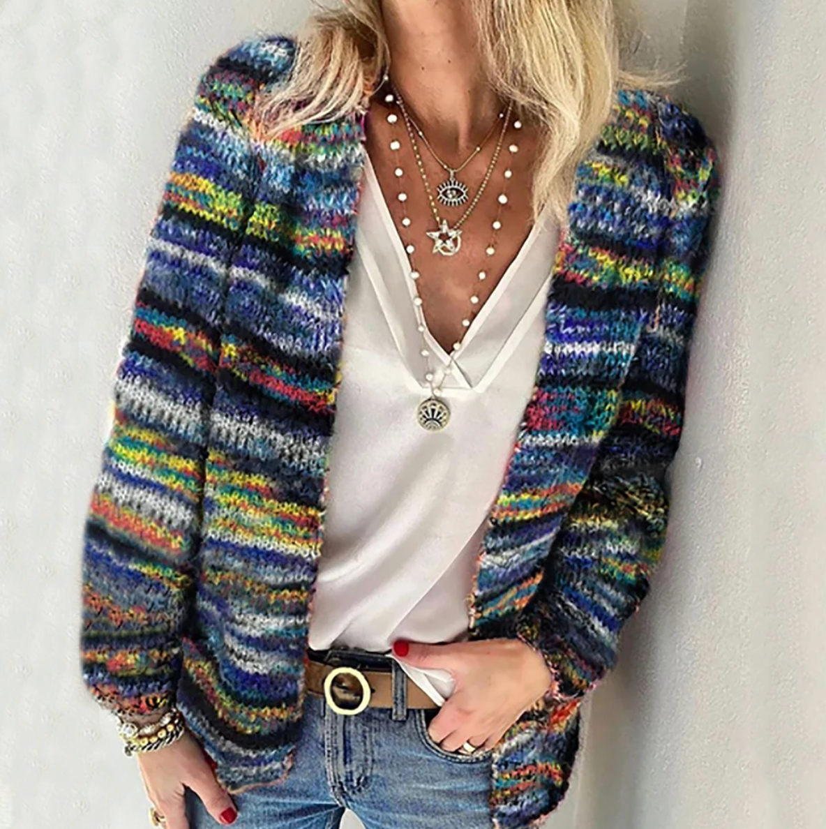Cardigan Multicolore