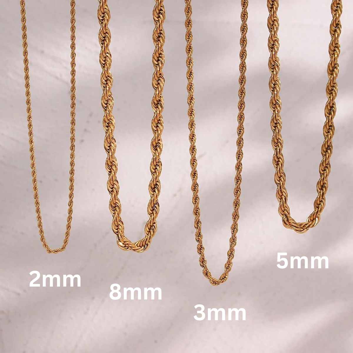 Hélène – Collana dorata con decorazione puntiforme