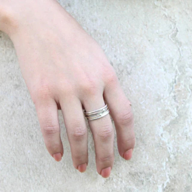 Shine - Anello in Argento Vintage Guld Lager