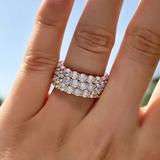Élise – Anello in diamanti a doppio anello