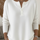 Eleonora | Maglione Button-Up Calmo