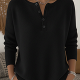 Eleonora | Maglione Button-Up Calmo