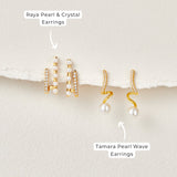 Tamara - Orecchini Pearl Wave