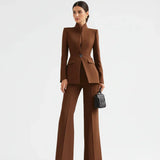 Georgina | Completo blazer e pantaloni palazzo