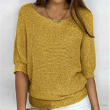 ARIANNA|TOP IN MAGLIA RILASSATO