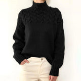 Nina | Maglione a Collo Alto Caldo
